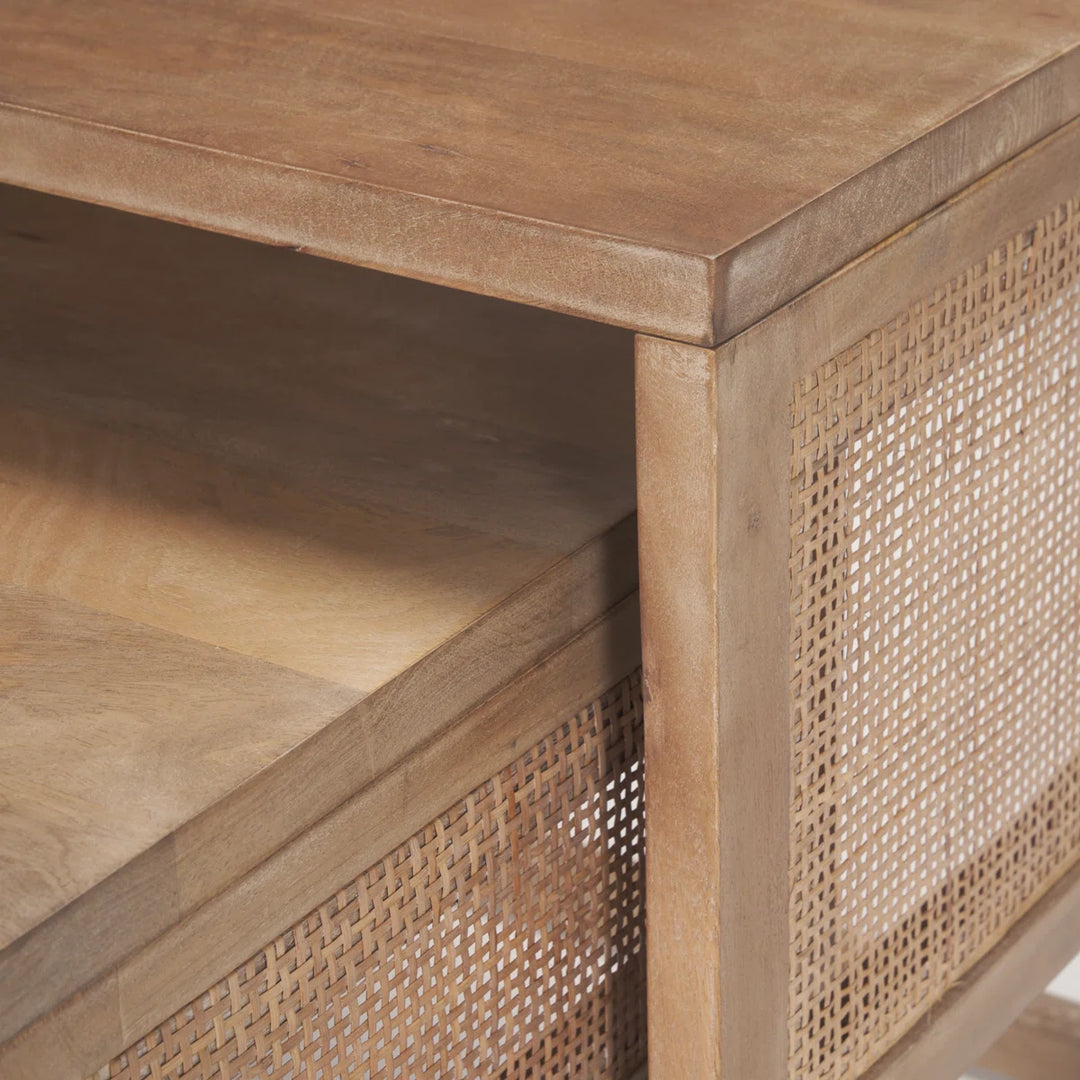 Cinna Solid Wood Nesting Tables