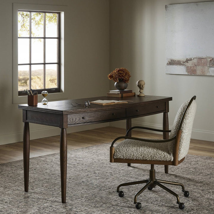 Beau Desk - Drifted Oak