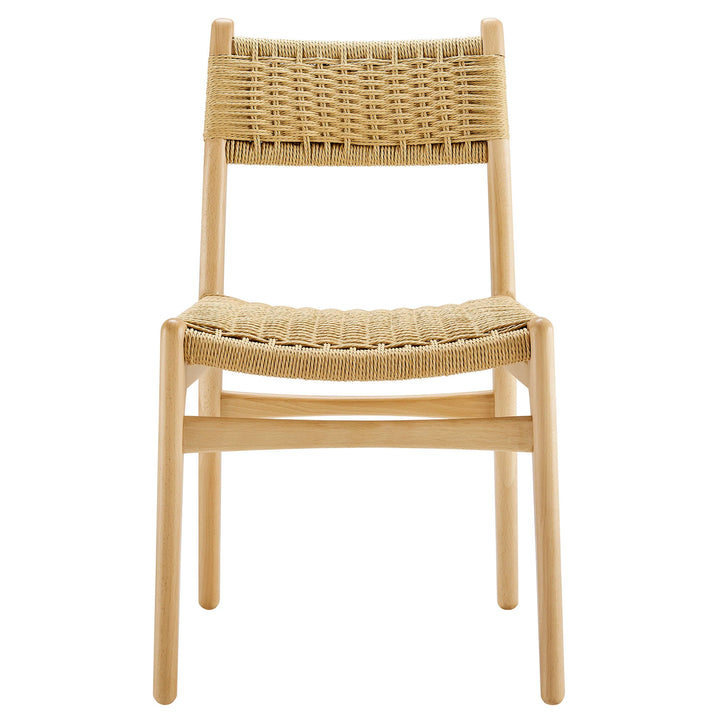 Sumna Natural Dining Side Chairs - Set of 2