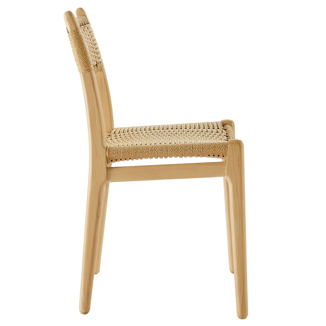 Sumna Natural Dining Side Chairs - Set of 2