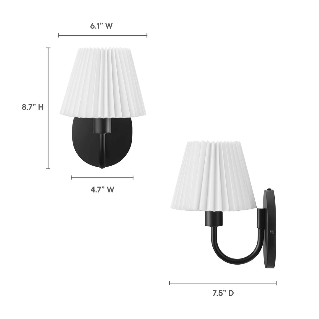 Wanda Wall Sconce - Black