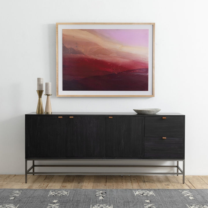 Trista Black Sideboard