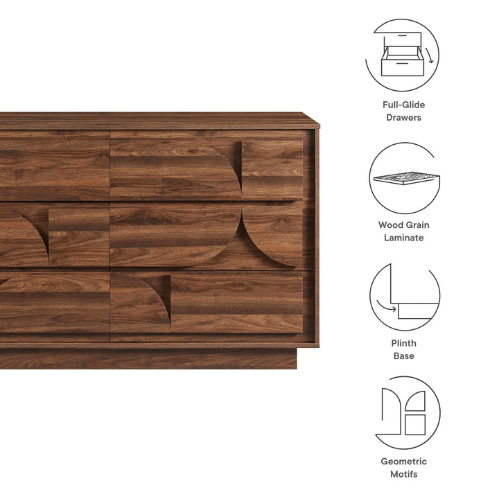 Geovani Walnut dresser