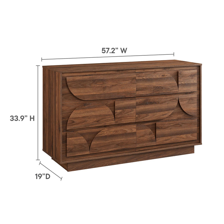 Geovani Walnut dresser