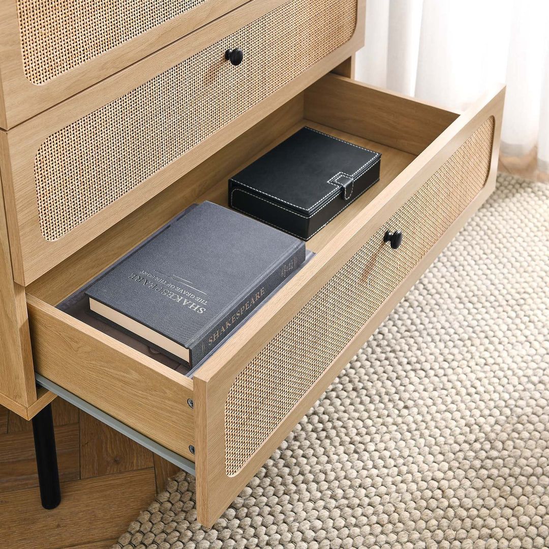 Charlotte 3-Drawer Chest in Oak