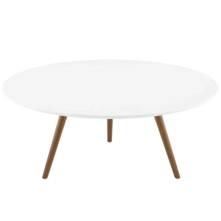 Pila 36" Round Wood Top Coffee Table