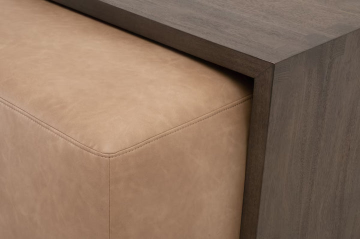 Dovetail Upholstered Coffee Table