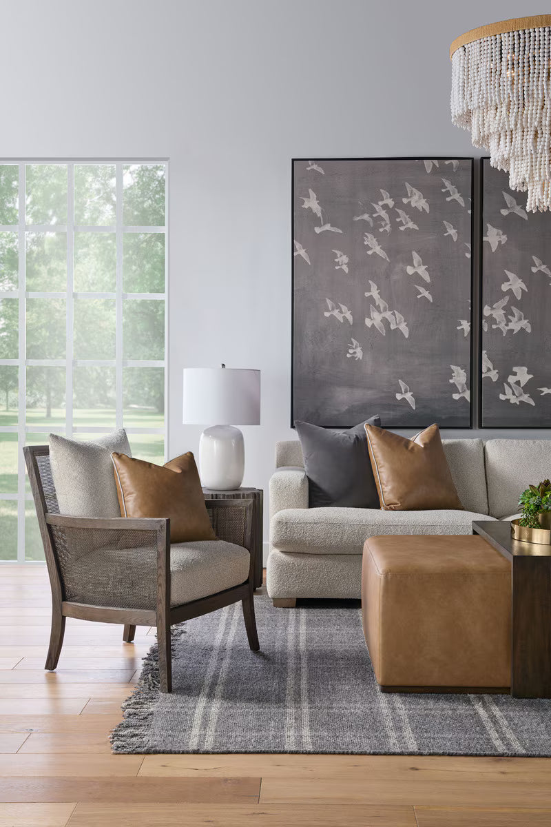 Dovetail Upholstered Coffee Table