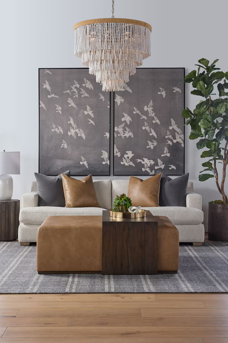 Dovetail Upholstered Coffee Table