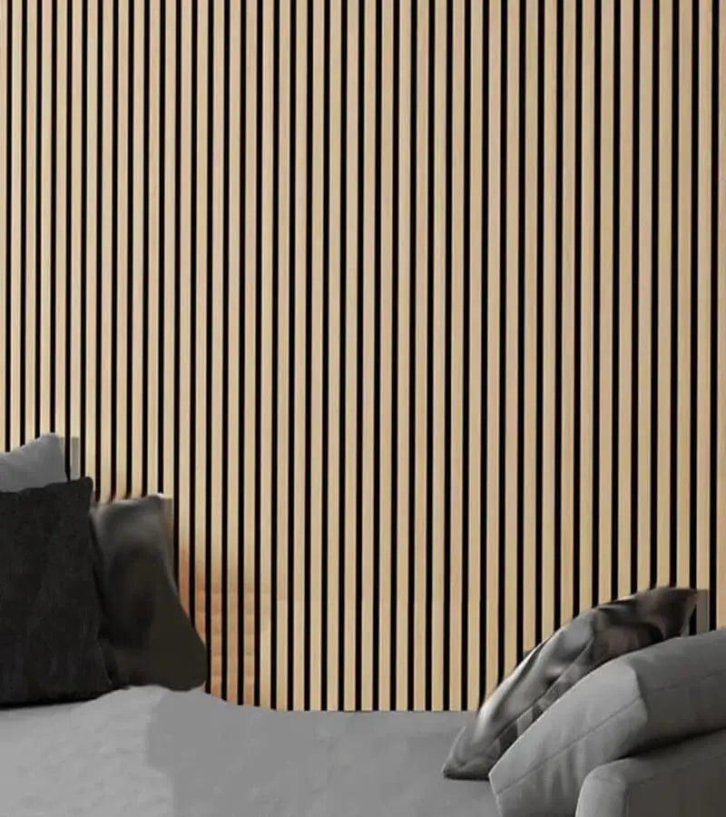 Natural Oak Acoustic Slat Wood Wall Panels