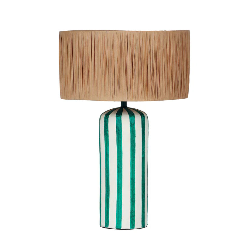 Rio Striped Table Lamp