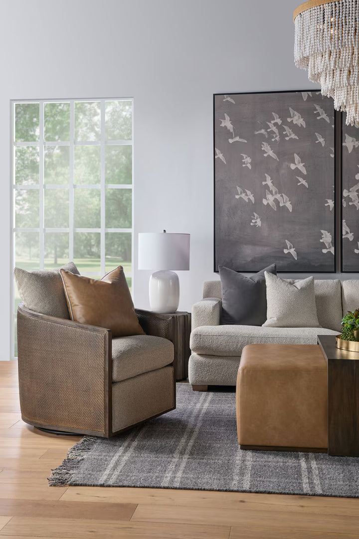 Dovetail Upholstered Coffee Table