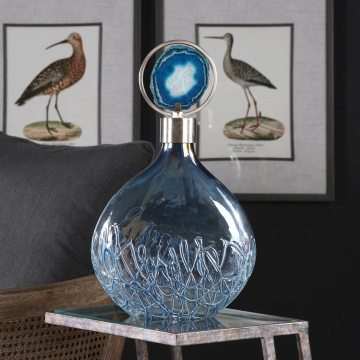 Glass Decorative Bottle