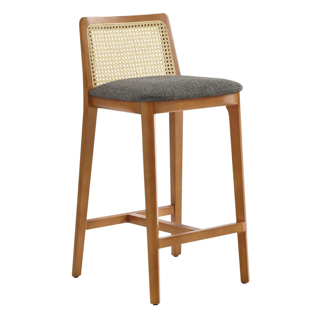 Cana Honey and Gray Counter Stool