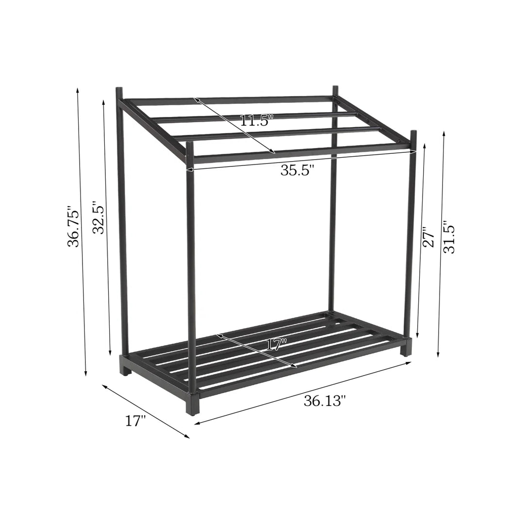 Freestanding Metal Pool Towel Stand Stepped Towel Rack Poolside Organizer