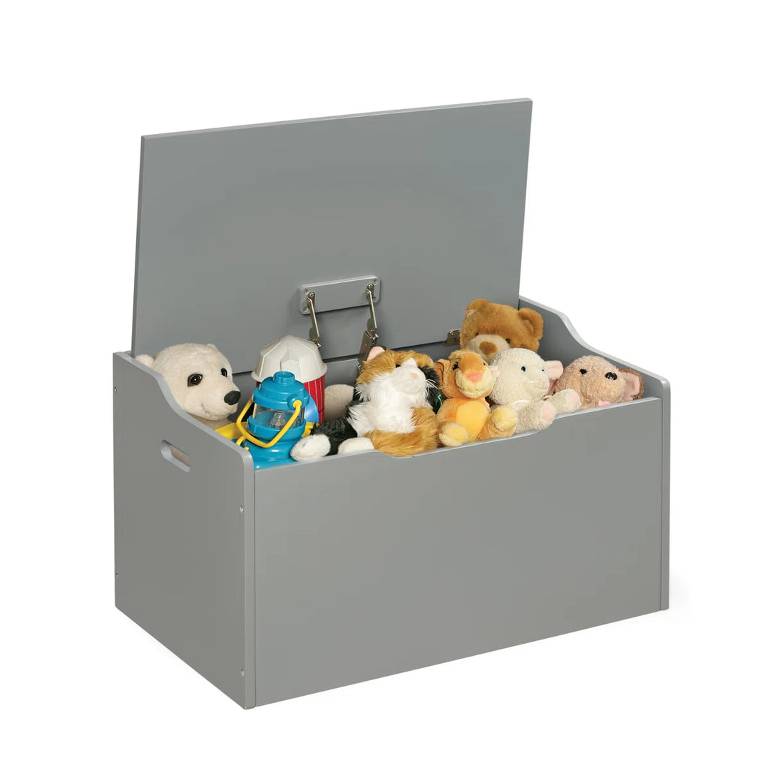 Akena Harriet Bee Toy Storage Bench Harriet Bee Finish: Gray