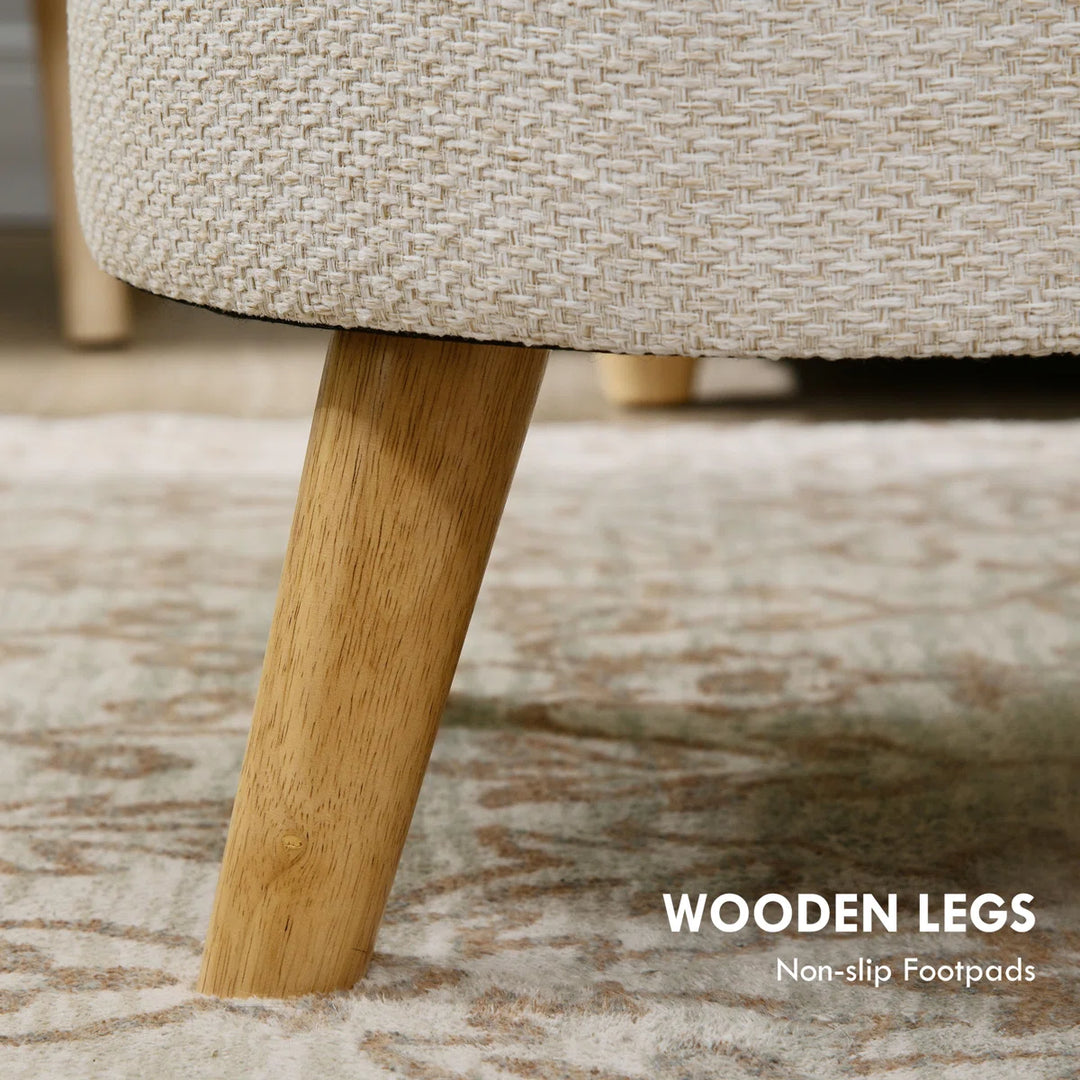 Radika Upholstered Ottoman