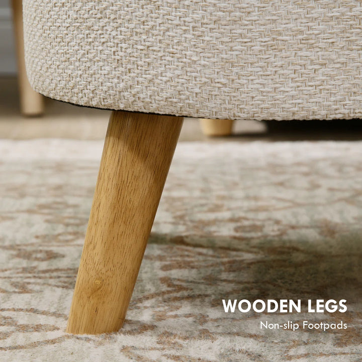 Radika Upholstered Ottoman
