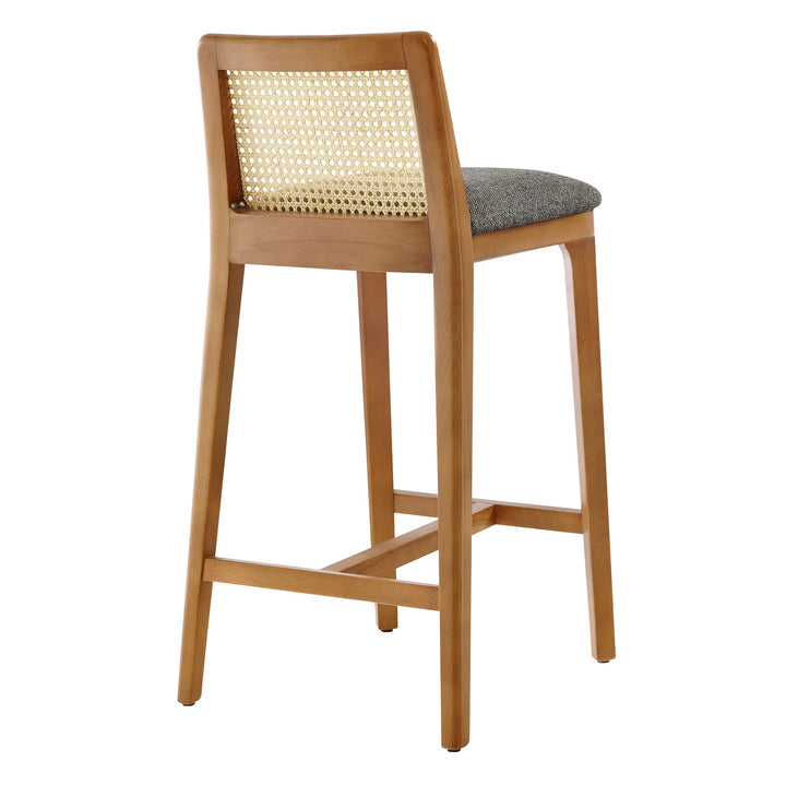 Cana Honey and Gray Counter Stool