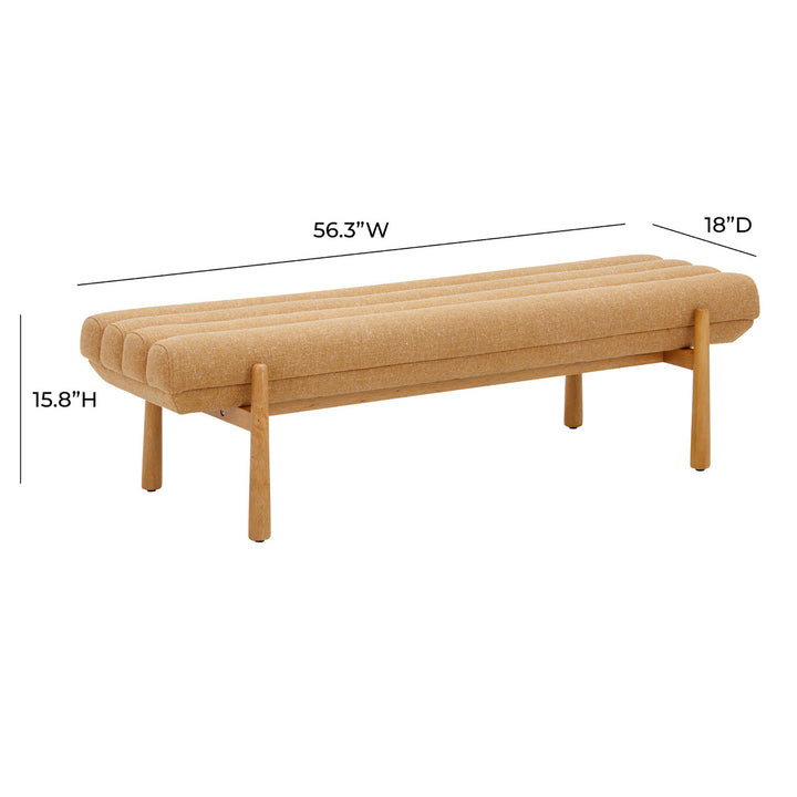 Lianna Linen Bench