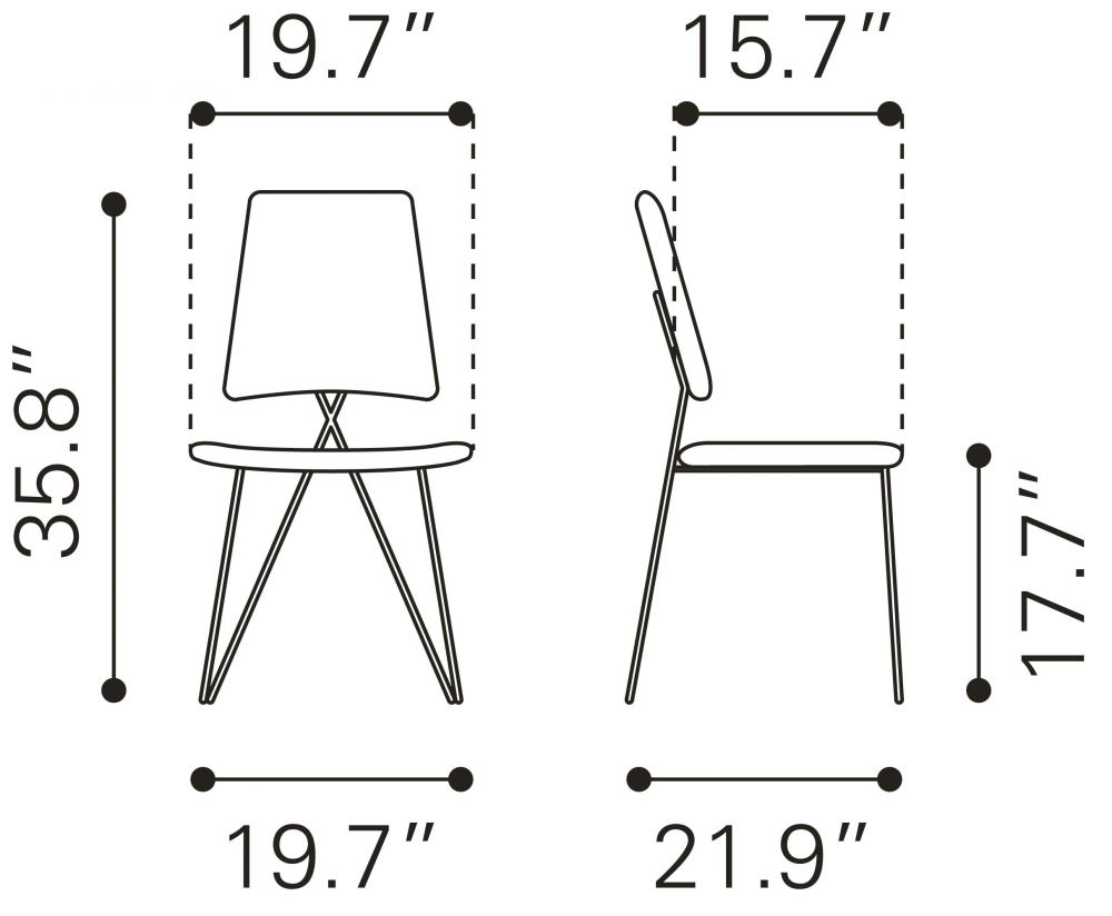 Shea Dining Chair - Set of 2