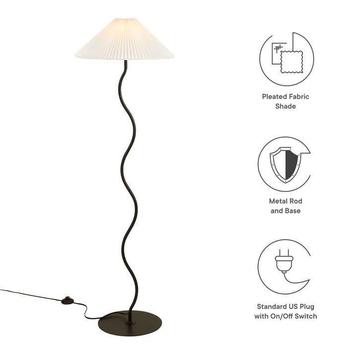 Wanda Squiggle Floor Lamp