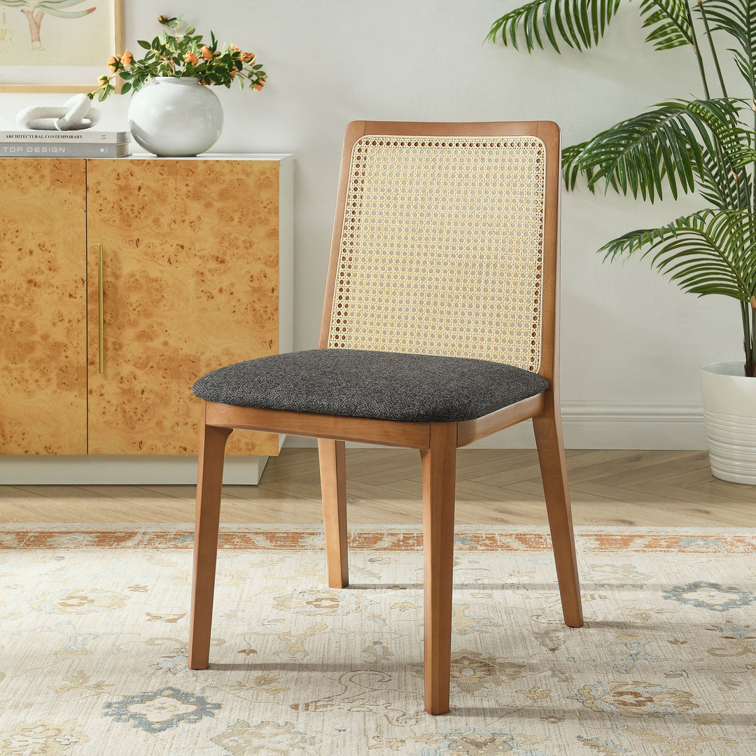 Cana Honey and Gray Dining Side Chair