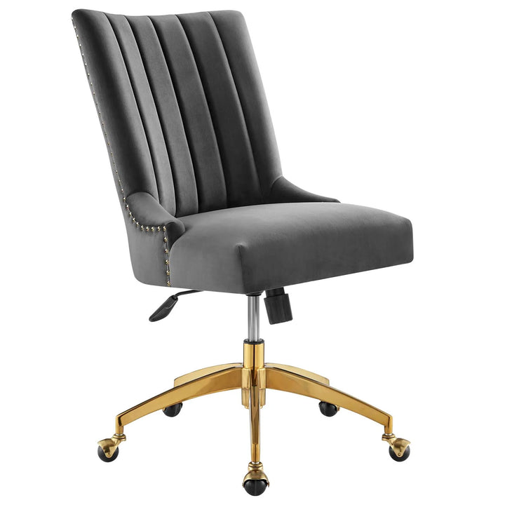 Chic Tufted Office Chair