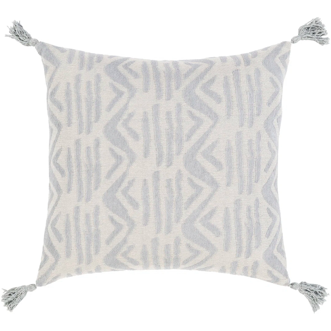 Tassels Cotton Throw Pillow