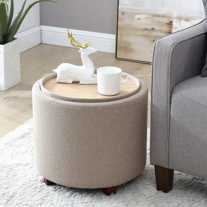 Ludine Velvet Ottoman