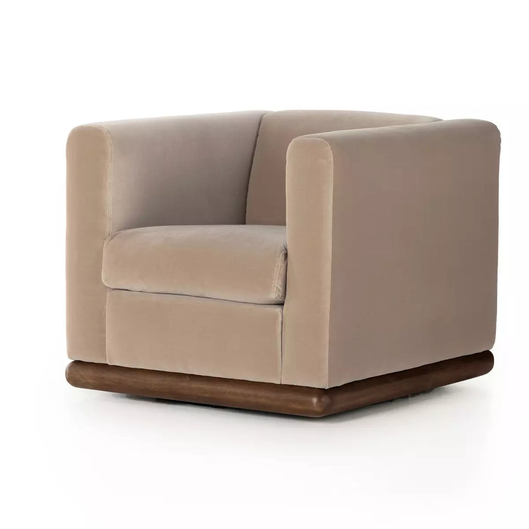 Regal Swivel Taupe Chair