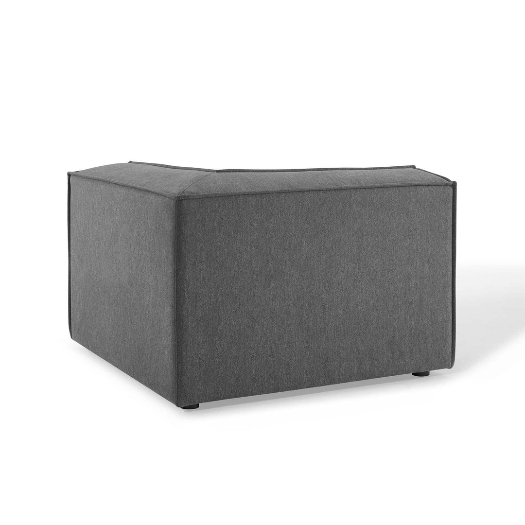 Tressor Sectional Sofa Corner Chair - Charcoal