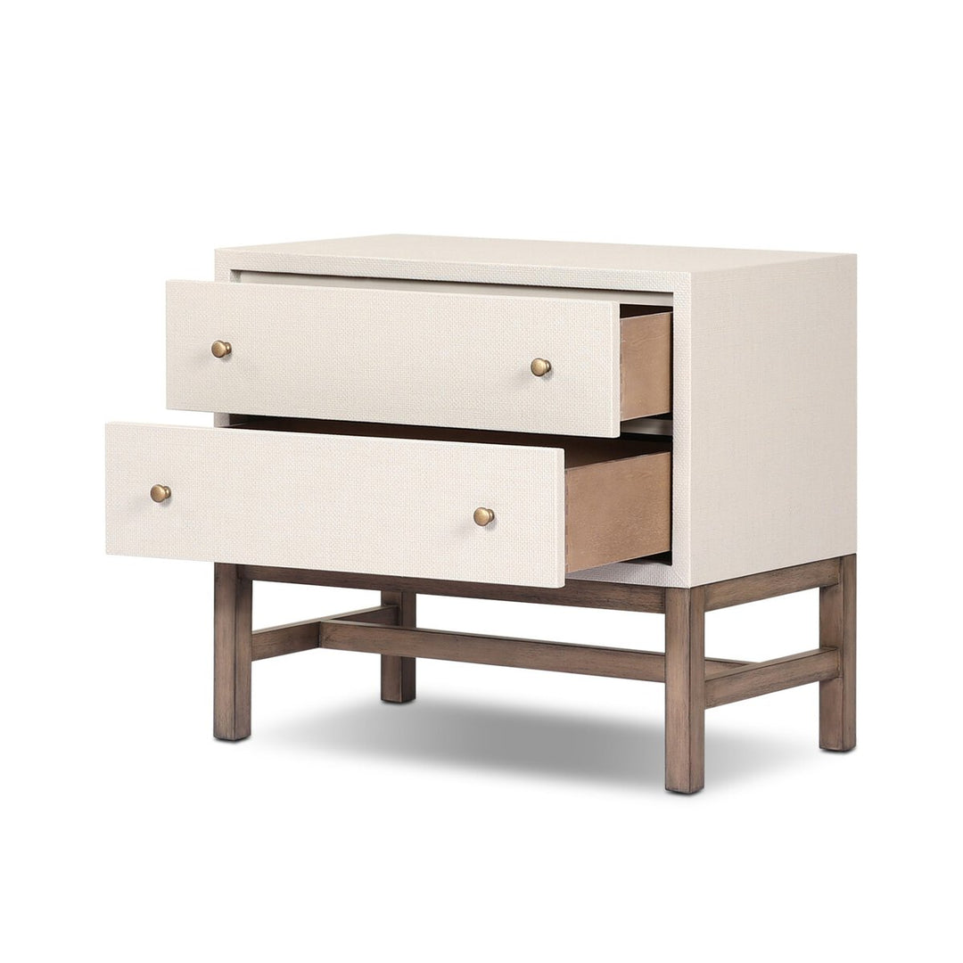 Faye Nightstand - Ivory