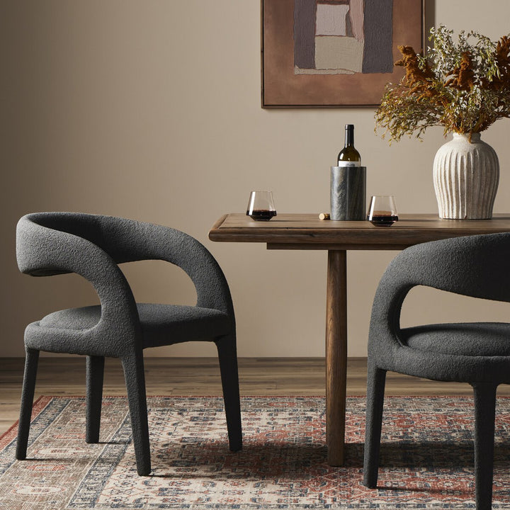 Savile Charcoal Dining Chair