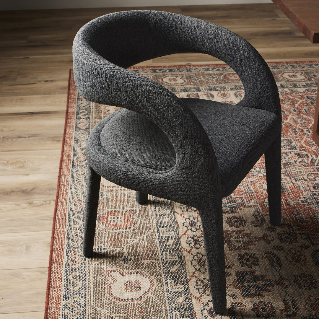 Savile Charcoal Dining Chair