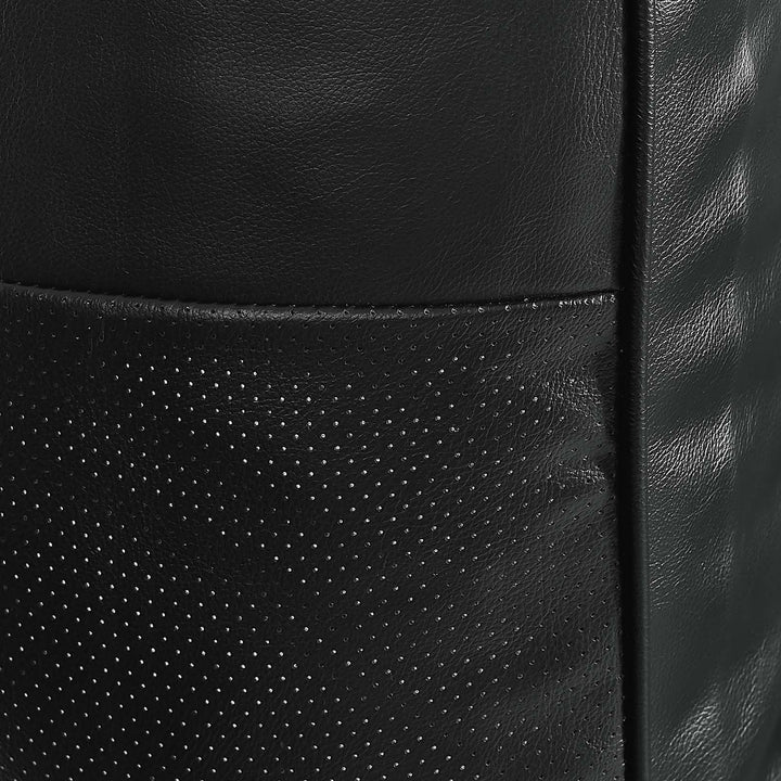 Lavour Leather Armchair Black