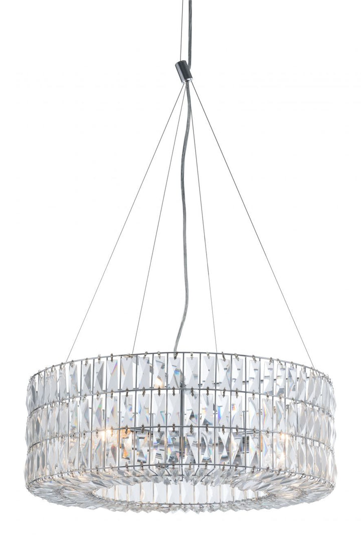 Genae Chrome Ceiling Lamp