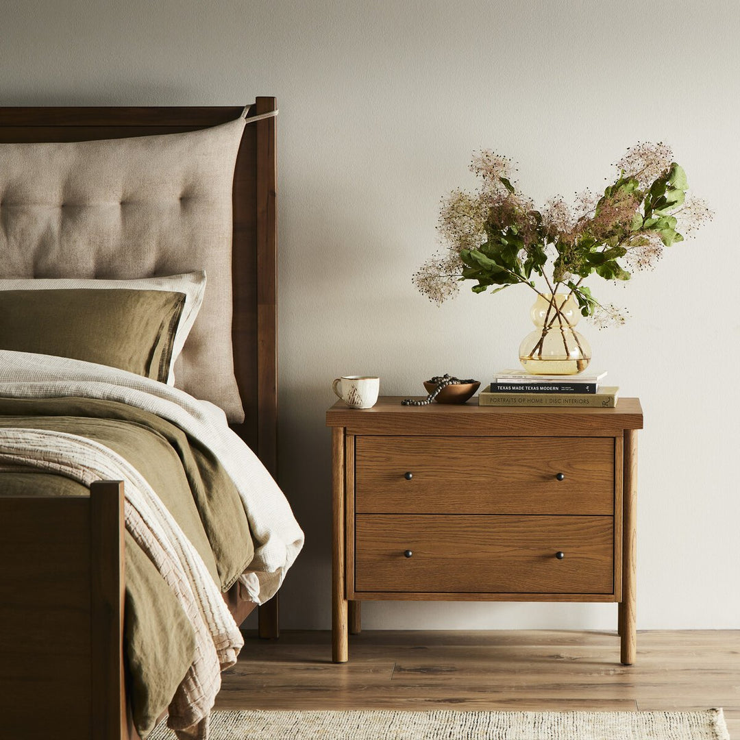 Aurora Nightstand - Oak