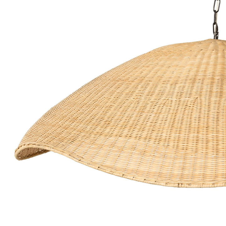 Meni Woven Rattan Pendant