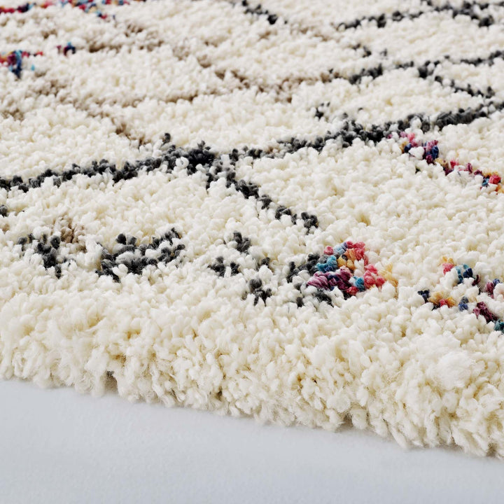 Prism Frost Luxe Shag Rug