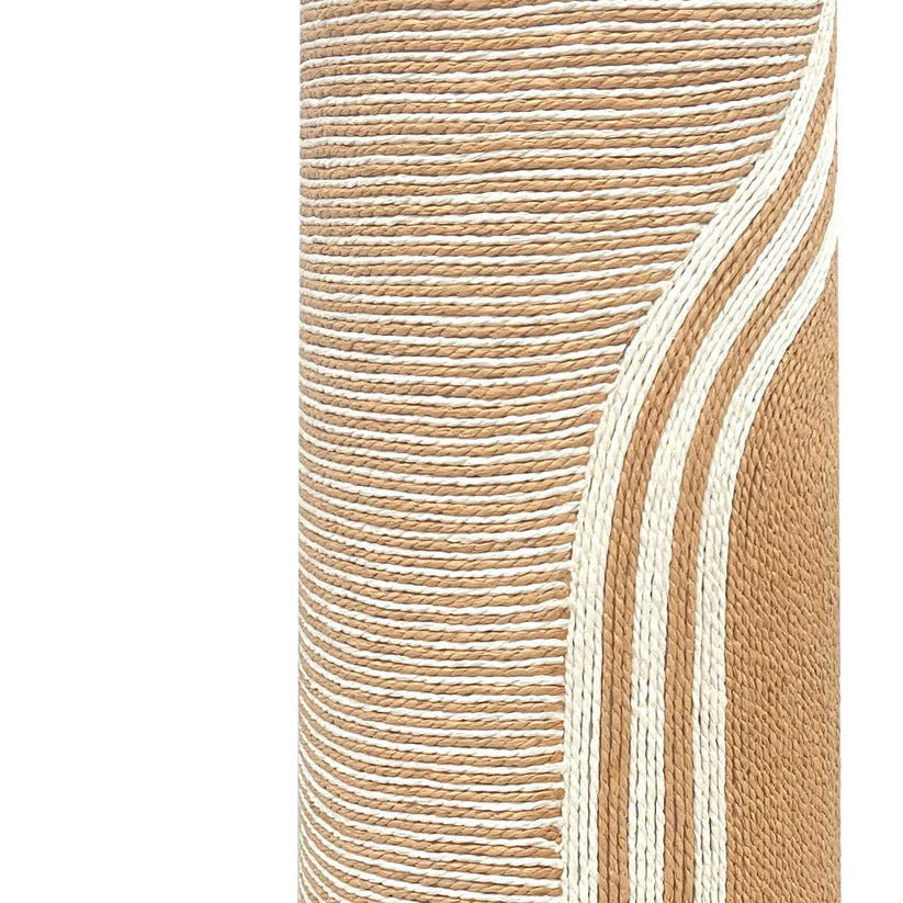 Haylee Natural Woven Floor Lamp