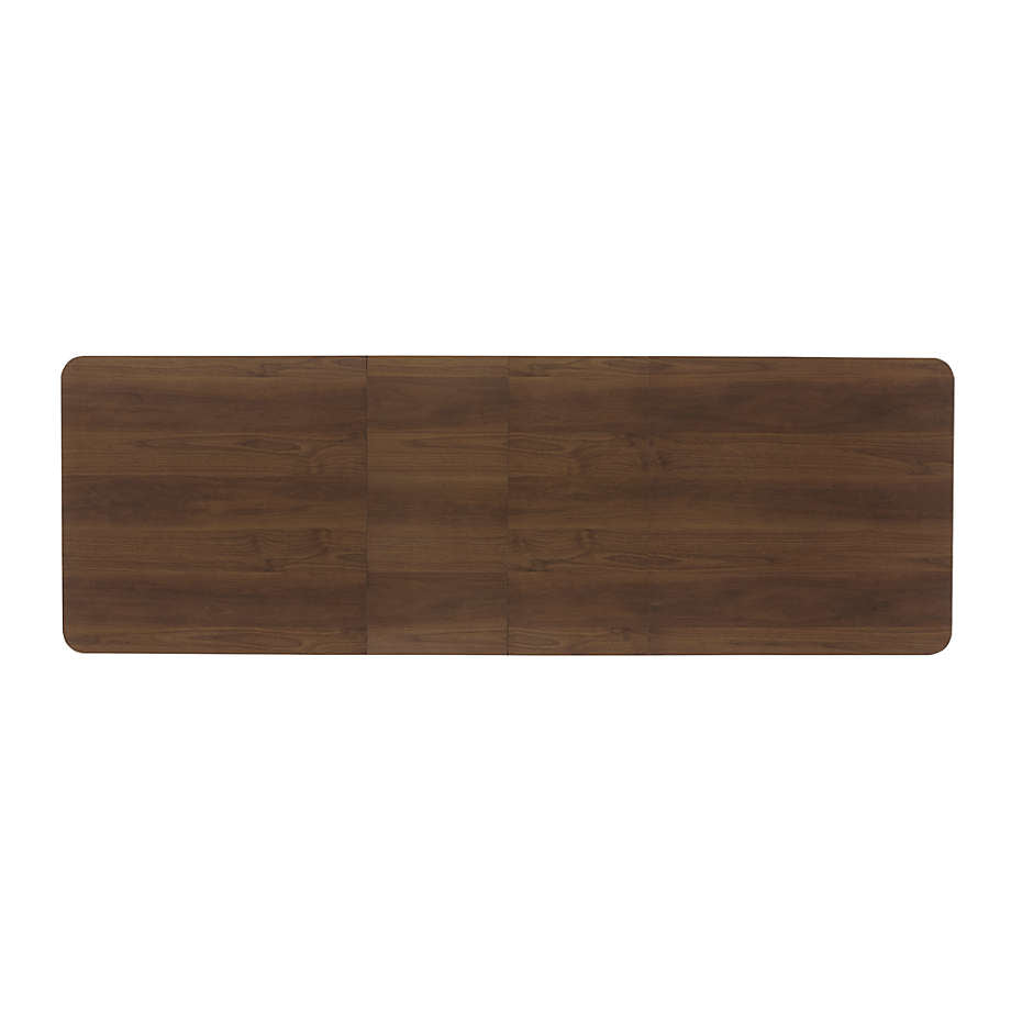 Tate Walnut Extendable Midcentury Dining Table