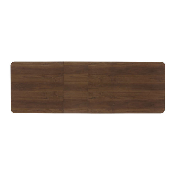 Tate Walnut Extendable Midcentury Dining Table