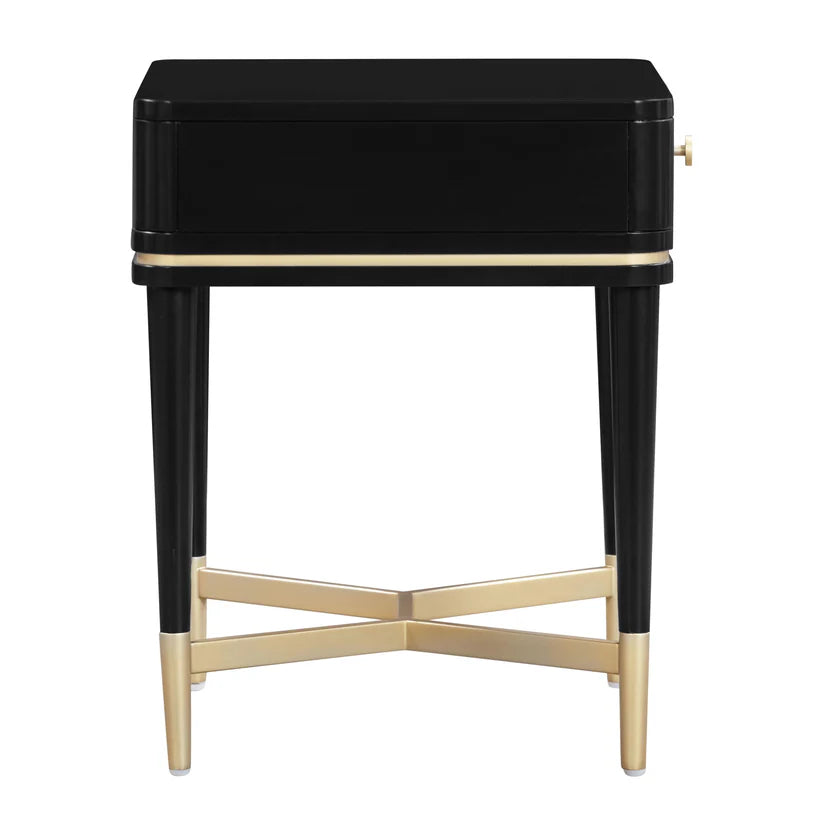 Julia Black Nightstand