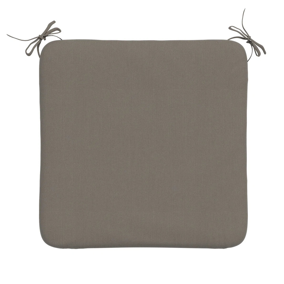 Sunbrella Square Dining Chair Cushions (Set of 1), 3" Foam Replacement Cushion