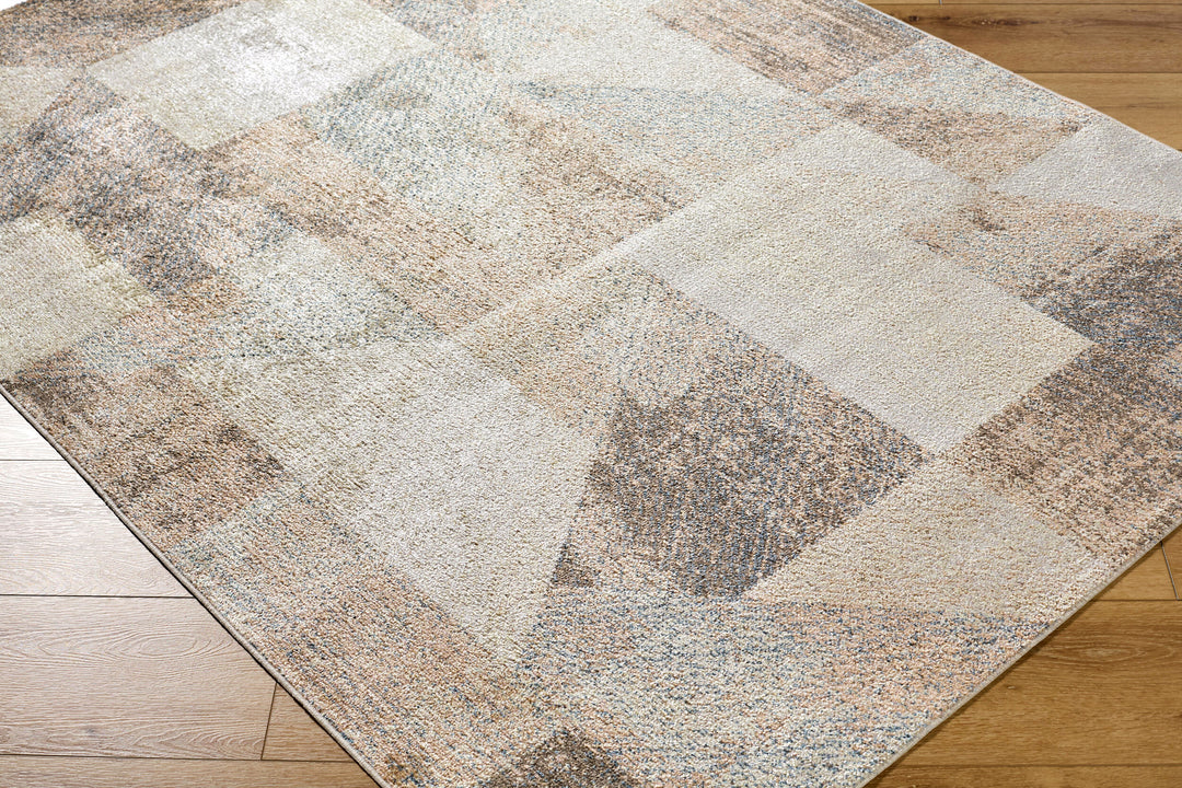 Earthy Triangle Rug 7'10"x10'