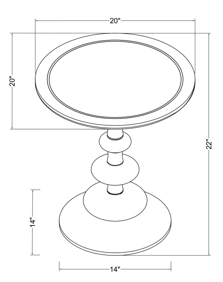 Dorine End Table