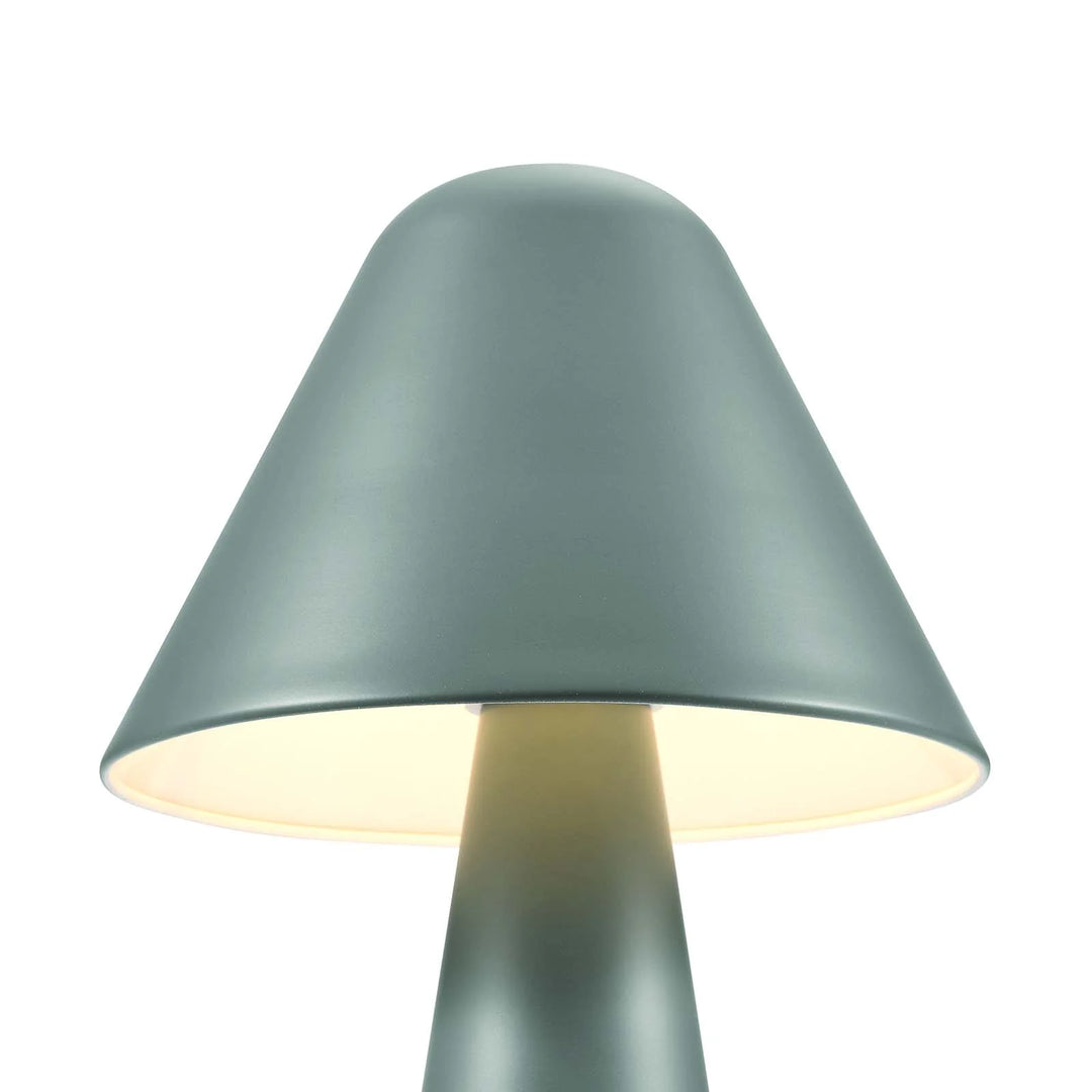 Jolie Mushroom Table Lamp - Green