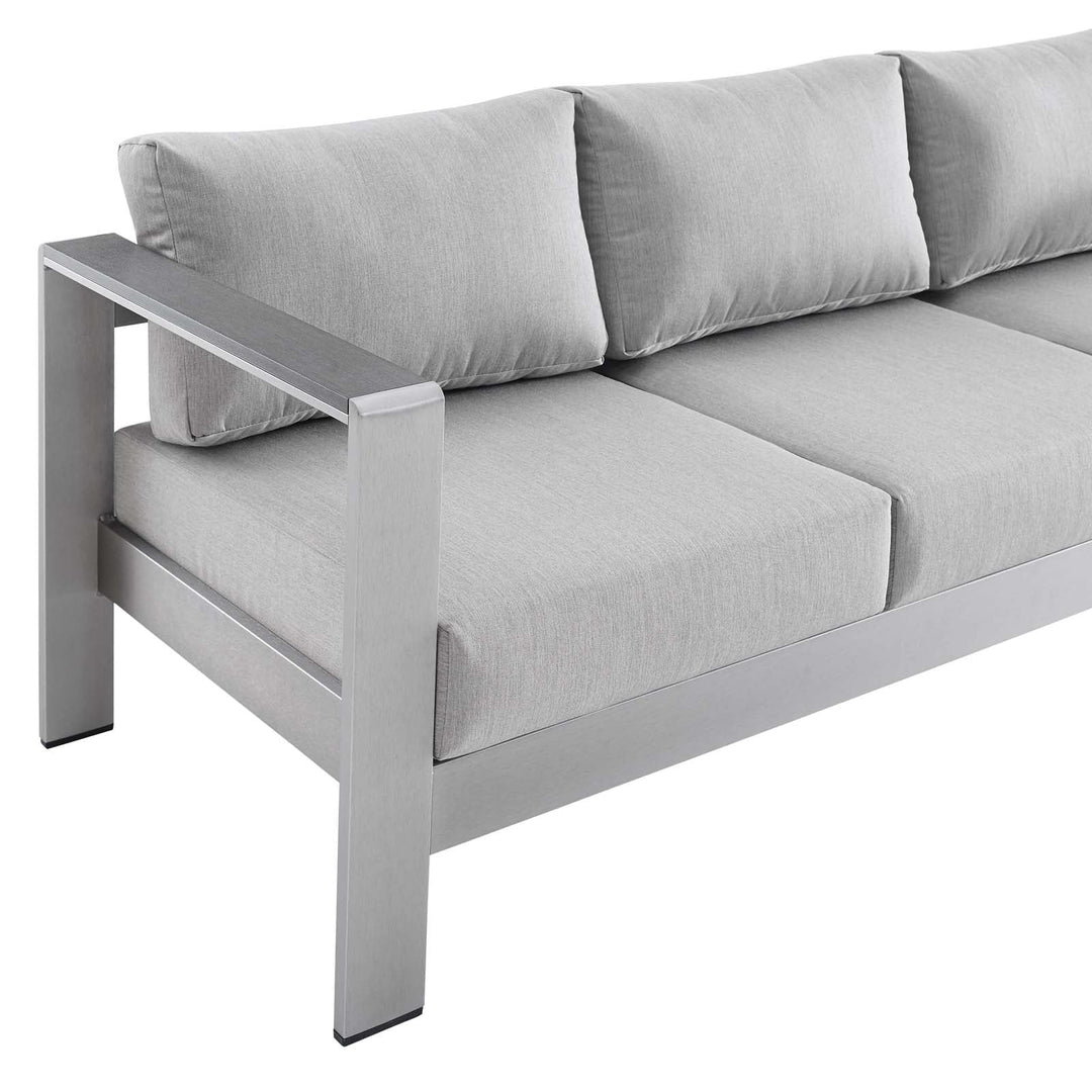 Rohe Outdoor Patio Aluminum Sofa