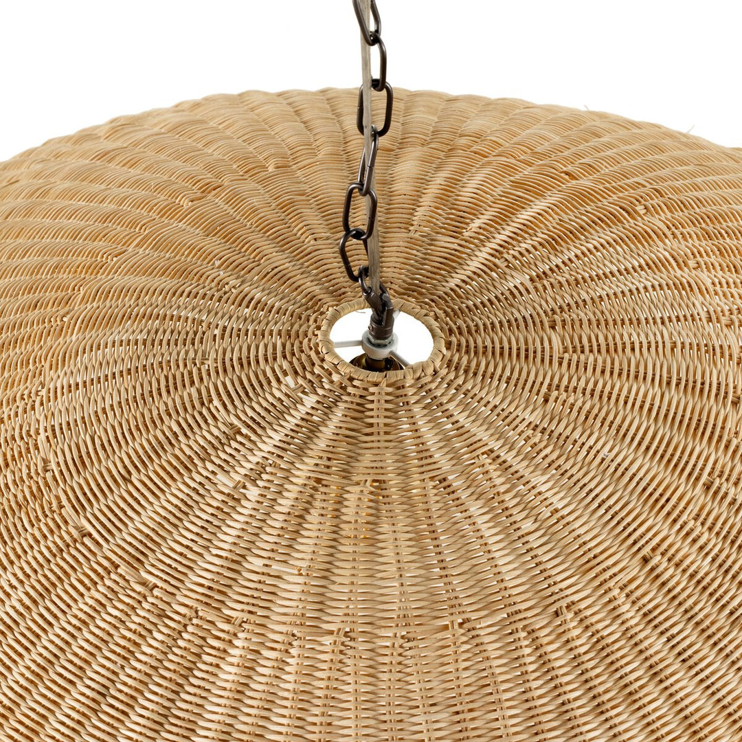 Meni Woven Rattan Pendant